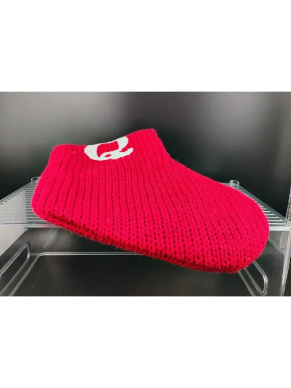Christmas Knit Stocking With Letter 